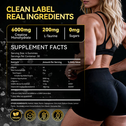 King Kong Lady™ Creatine Monohydrate Gummies